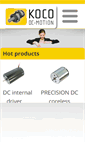 Mobile Screenshot of kocodcmotion.com
