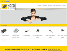 Tablet Screenshot of kocodcmotion.com
